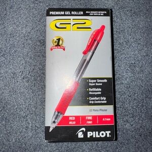 G2 Gel Roller Pen - Red